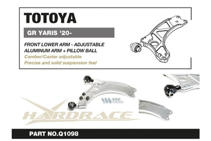 Hardrace Front Lower Arm - Toyota GR Yaris