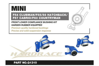 Hardrace Front Lower Bushing Kit Rubber - MINI Cooper S F56