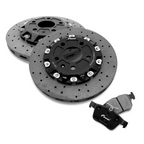 Racingline Stage 3+ Rear Carbon Ceramic Brake Conversion - VAG MQB/MQB Evo Models
