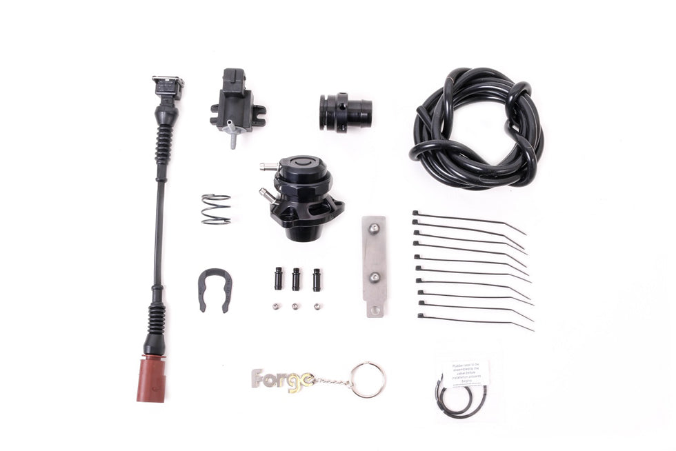 Forge Motorsport Recirculating Valve and Kit for Audi, VW, SEAT, and Skoda