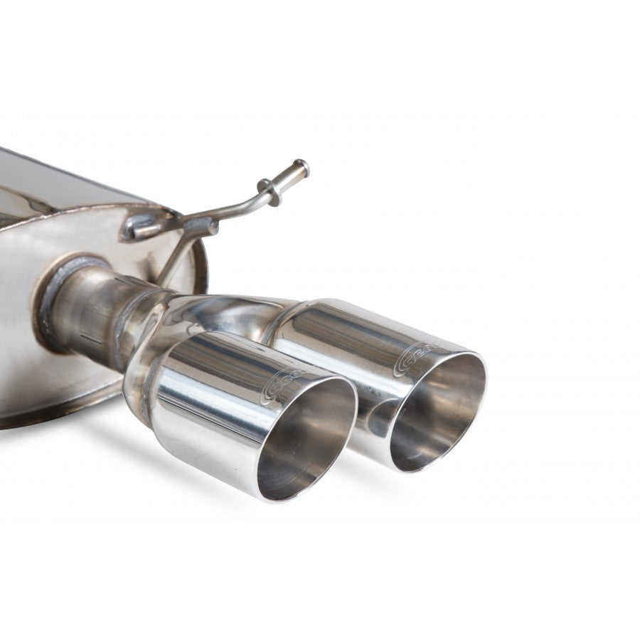 Sistema de escape medio para Audi S4 3.0 TFSI V6 Quattro y Avant B8/B8.5 de Scorpion