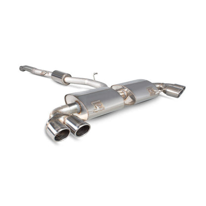 Scorpion Audi S1 2.0 8X Quattro Non-GPF Model Cat-back Exhaust System (Non-Valved)