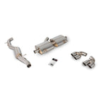 Sistema de escape Cat-back (sin válvulas) para el Audi S1 ​​2.0 8X Quattro (modelo sin GPF) de Scorpion