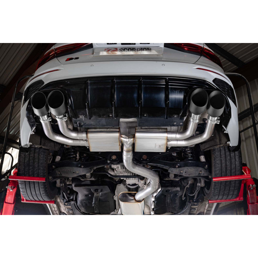 Scorpion Audi S3 2.0TFSi 8Y Quattro (Saloon) GPF-Back Exhaust System
