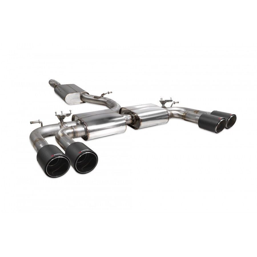 Scorpion Audi S3 2.0T 8V (Saloon) Facelift GPF Model Cat-Back Exhaust System