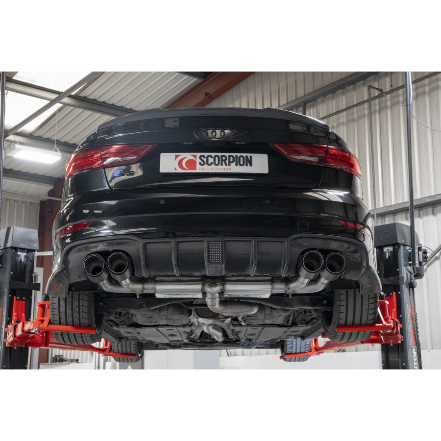 Système d'échappement PFL Cat-Back Scorpion pour Audi S3 2.0T 8V (berline)