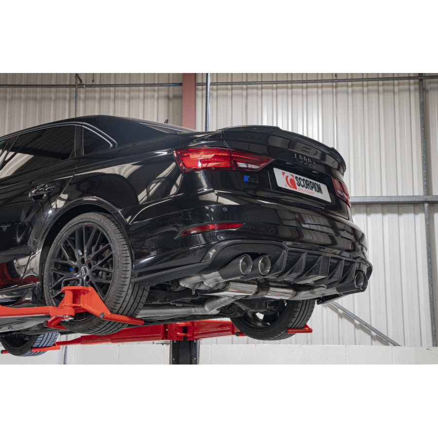 Scorpion Audi S3 2.0T 8V (Saloon) PFL Cat-Back Exhaust System