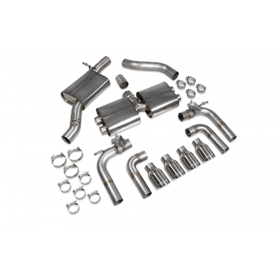 Scorpion Audi S3 2.0T 8V (Saloon) PFL Cat-Back Exhaust System