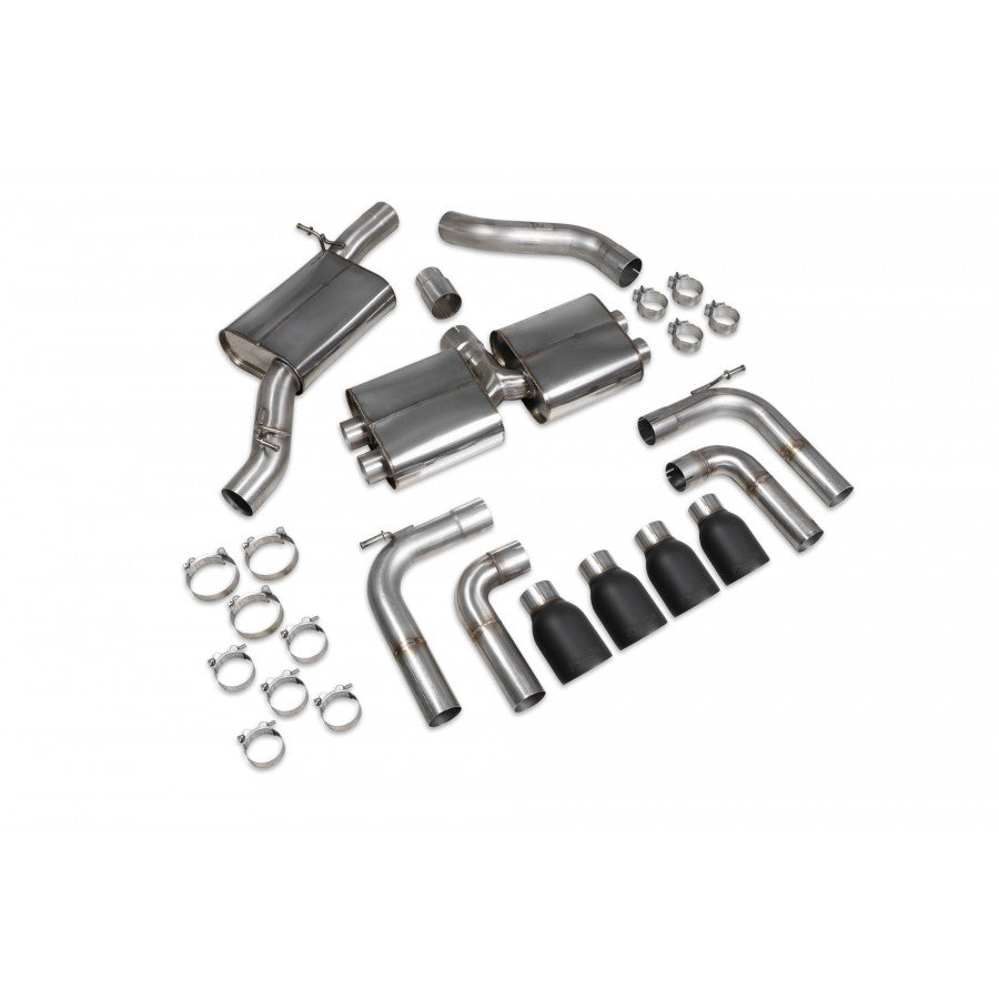 Système d'échappement PFL Cat-Back Scorpion pour Audi S3 2.0T 8V (berline)