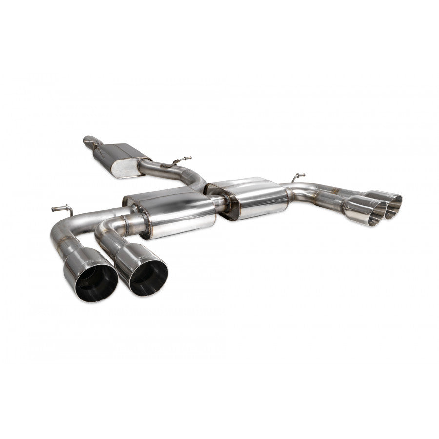 Scorpion Audi S3 2.0T 8V (Saloon) Facelift Non-GPF Cat-Back Exhaust System