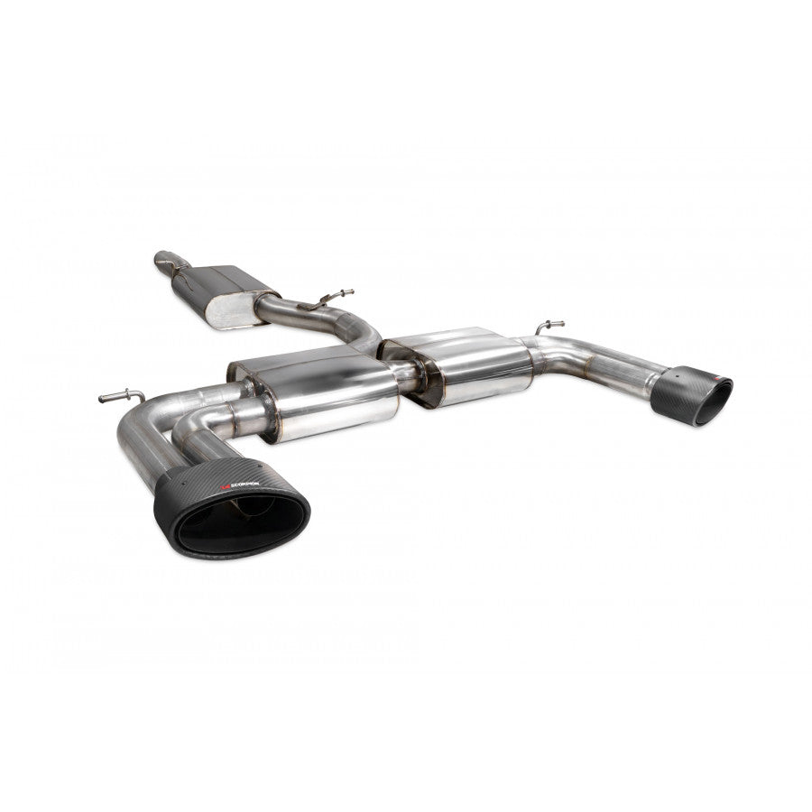 Scorpion Audi S3 2.0T 8V (Saloon) Facelift Non-GPF Cat-Back Exhaust System