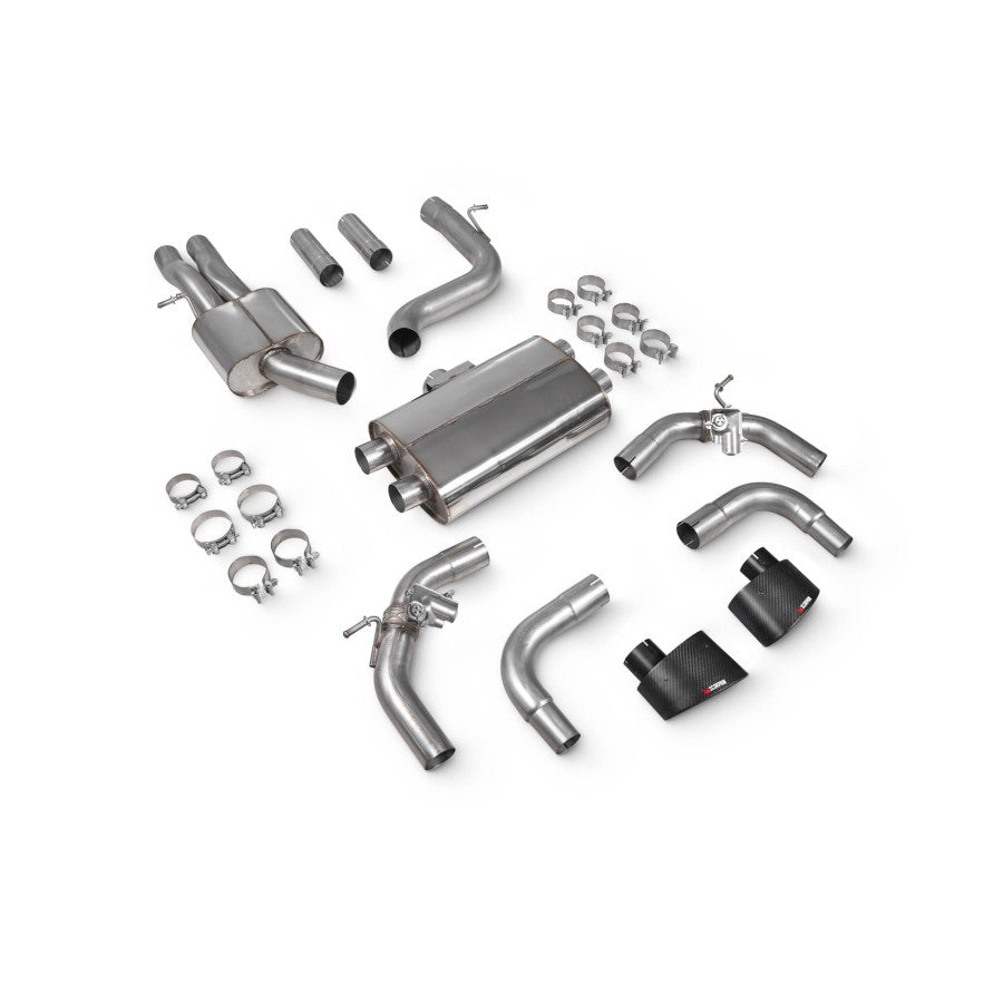 Sistema de escape Cat-Back PFL Sportback para Audi RS3 8V Scorpion