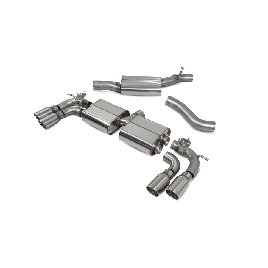 Scorpion Audi S3 2.0T 8V (3dr & Sportback) Facelift GPF Model Cat-Back Exhaust System