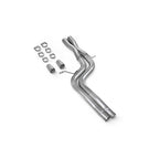 Scorpion Audi S4/S5 3.0 TFSI V6 Quattro B8/B8.5 Silencieux central d'origine supprimé avec X-pipe