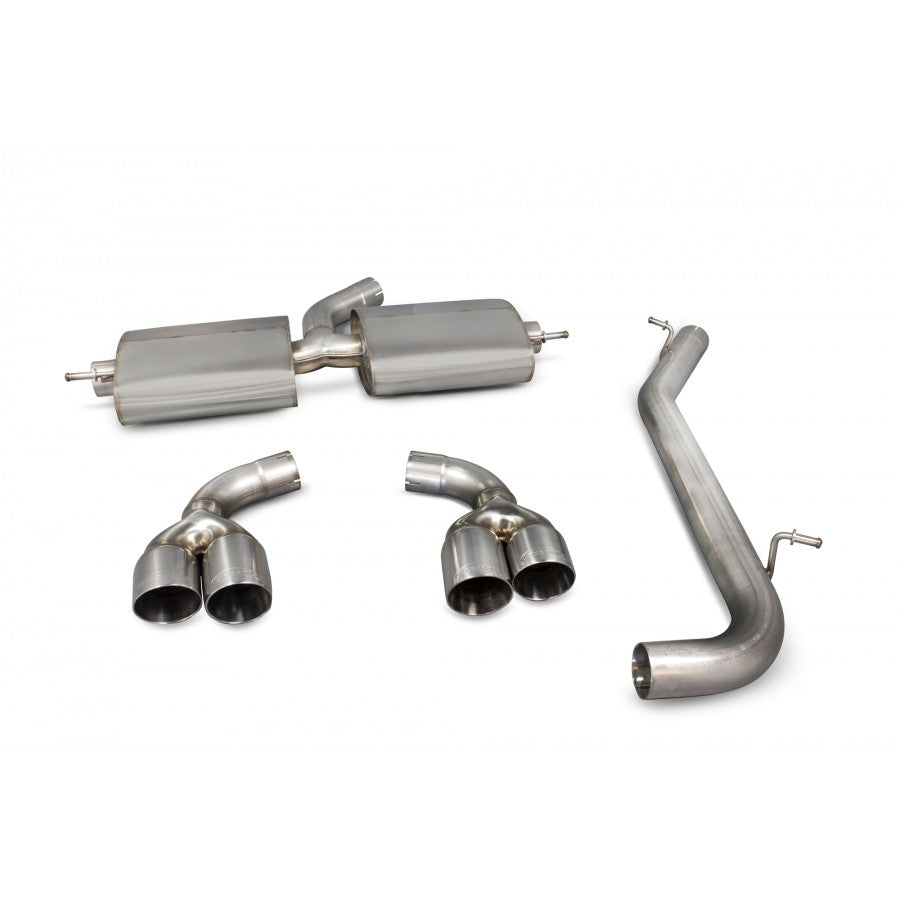 Scorpion Audi TTS MK2 Cat-Back Exhaust System