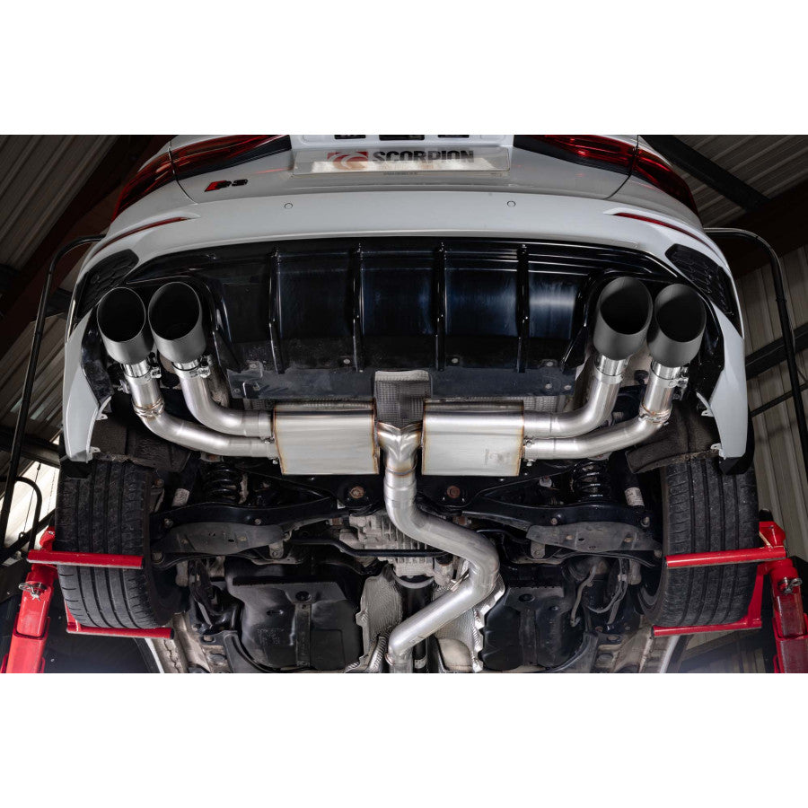Scorpion Audi S3 2.0TFSi 8Y Quattro (Saloon) GPF-Back Exhaust System
