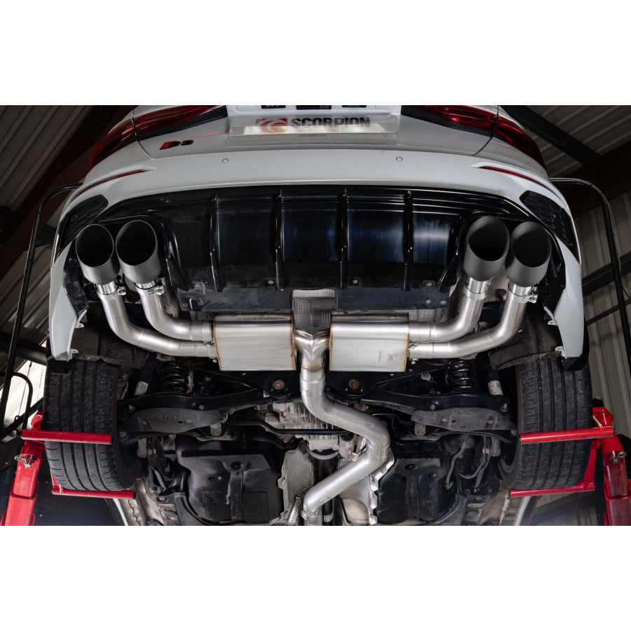 Scorpion Audi S3 2.0TFSi 8Y Quattro (Saloon) GPF-Back Exhaust System