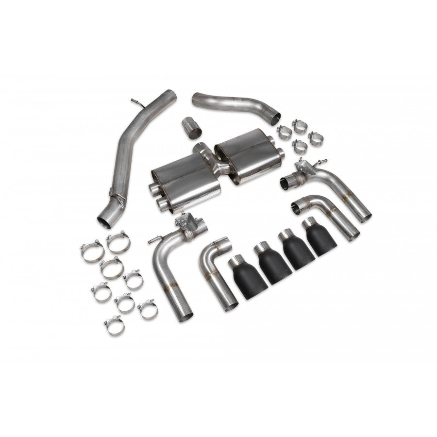 Système d'échappement PFL Cat-Back Scorpion pour Audi S3 2.0T 8V (berline)