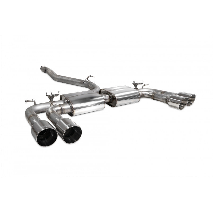 Scorpion Audi S3 2.0T 8V (Saloon) Facelift GPF Model Cat-Back Exhaust System