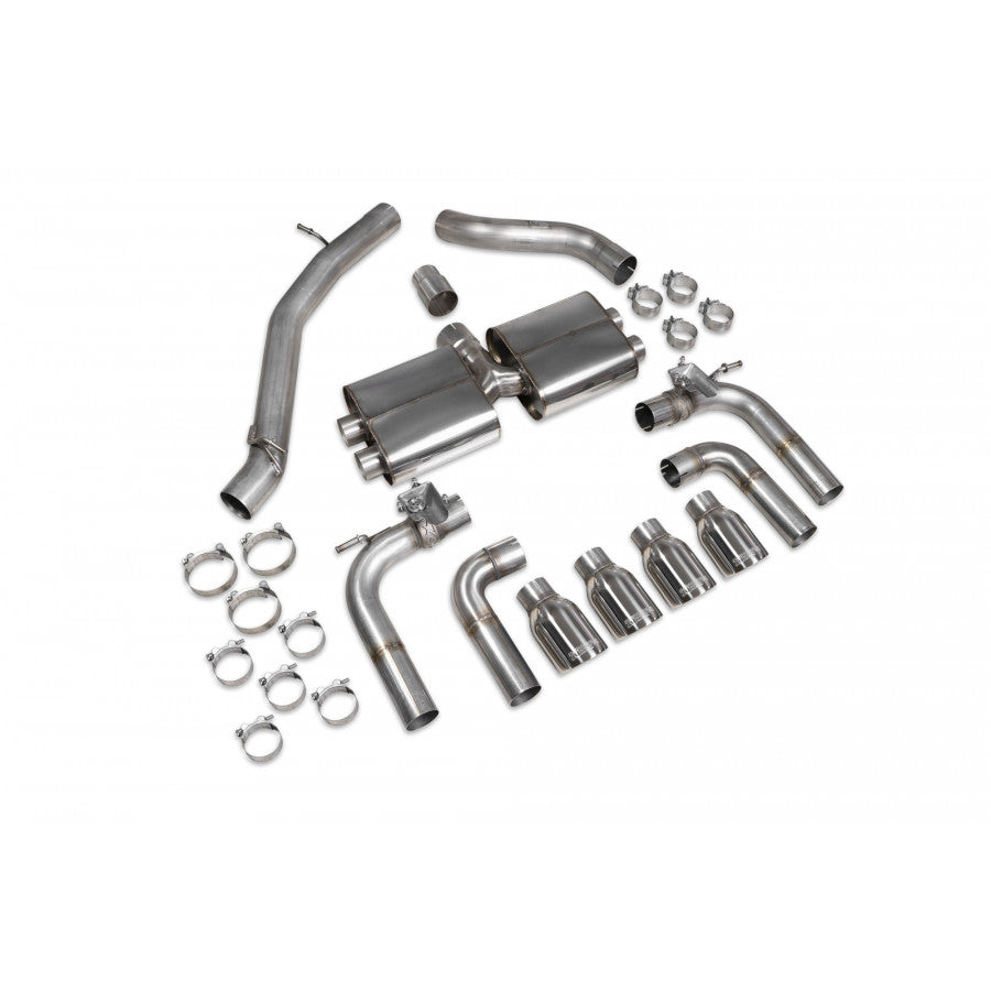 Scorpion Audi S3 2.0T 8V (Saloon) PFL Cat-Back Exhaust System