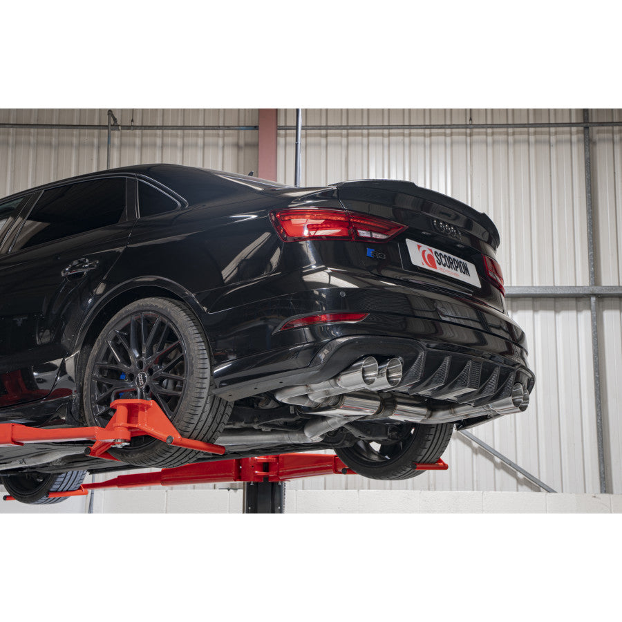 Scorpion Audi S3 8V (Saloon) GPF/Cat-Back Exhaust System