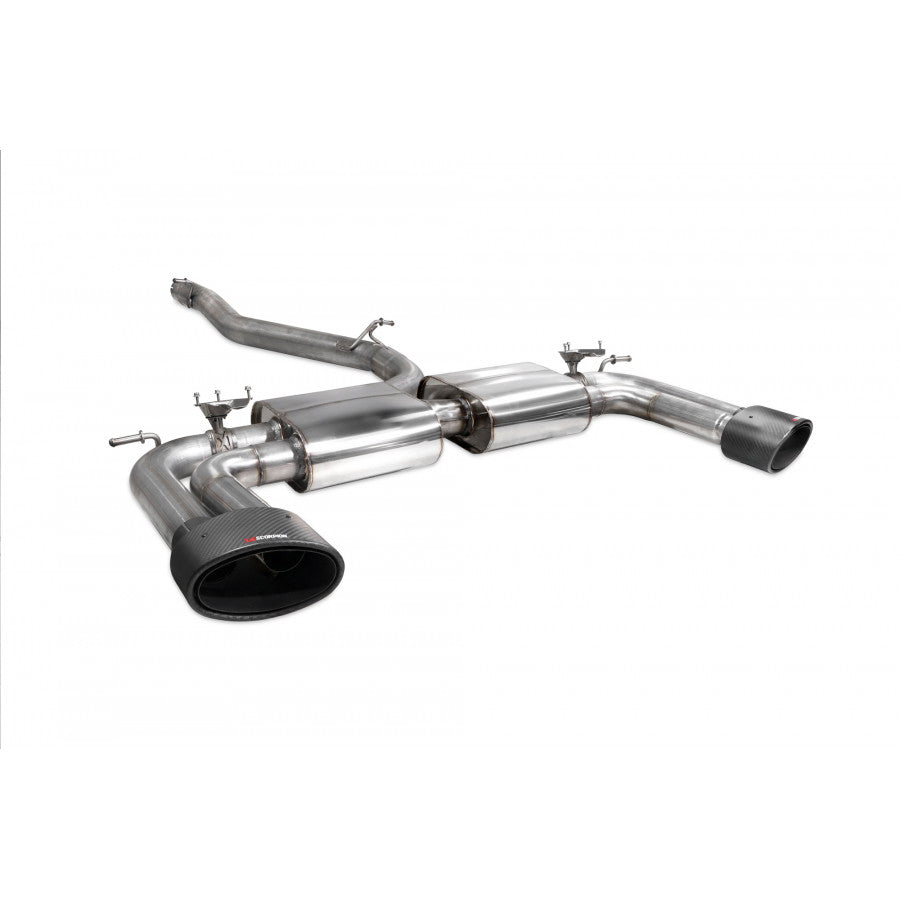 Scorpion Audi S3 2.0T 8V (Saloon) Facelift GPF Model Cat-Back Exhaust System