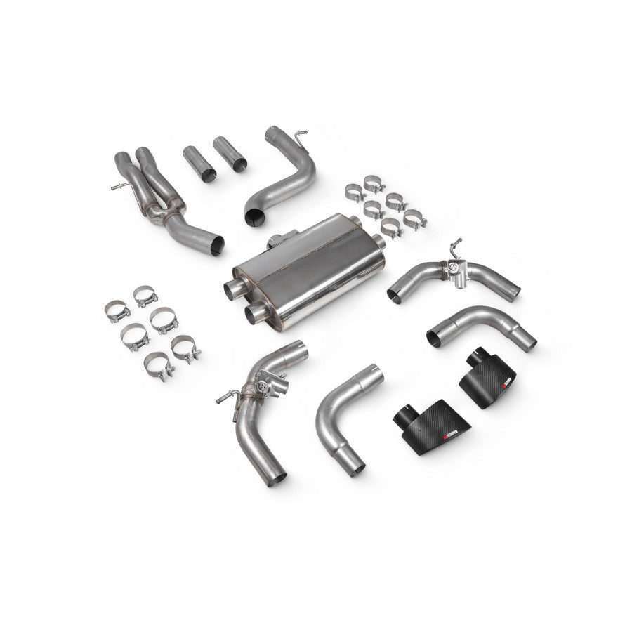 Sistema de escape Cat-Back PFL Sportback para Audi RS3 8V Scorpion