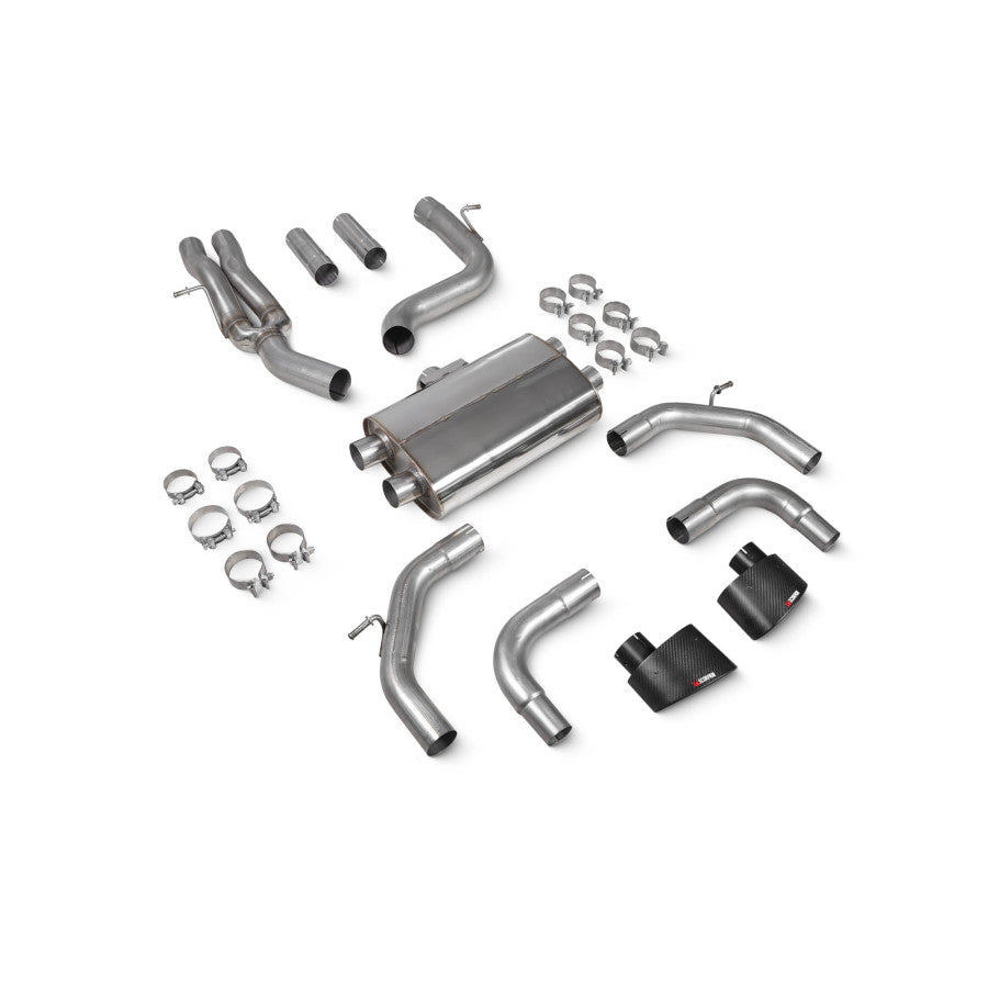 Sistema de escape Cat-Back PFL Sportback para Audi RS3 8V Scorpion