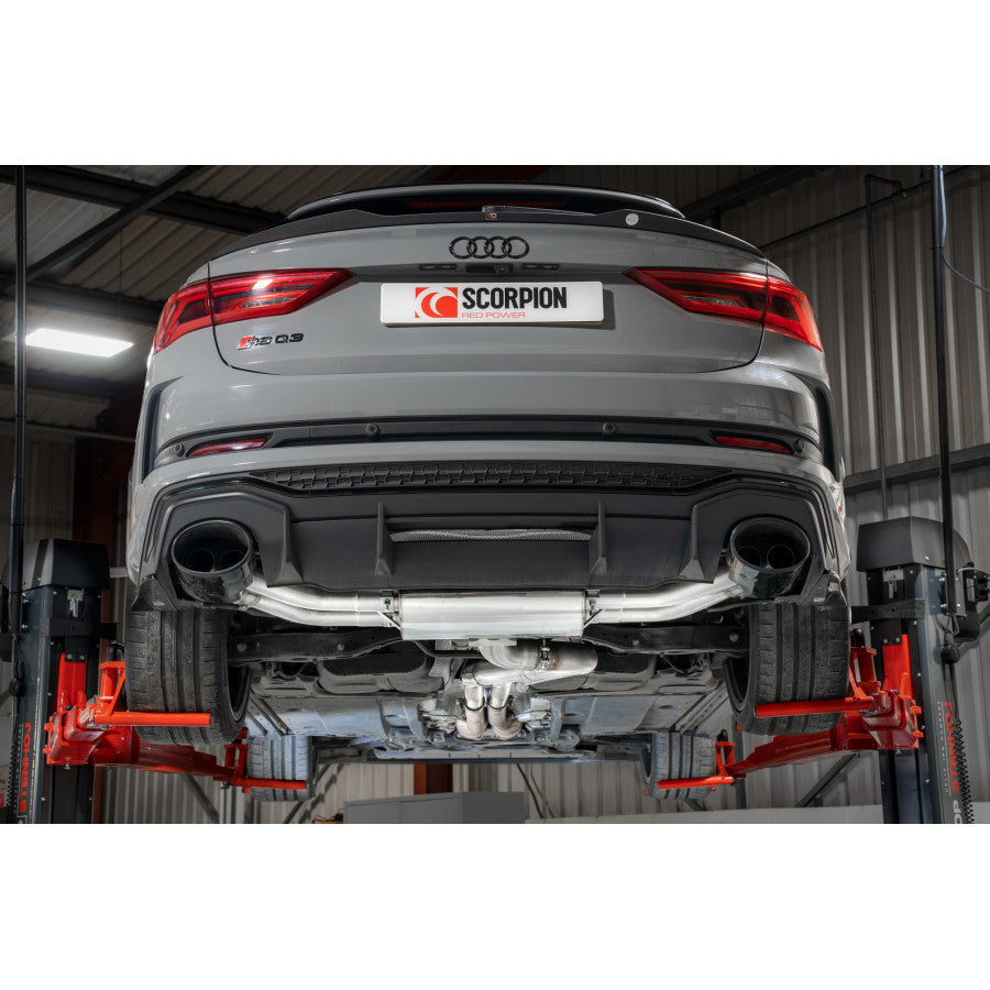 Audi RSQ3 F3 19 &gt; con sistema de escape Cat-Back GPF