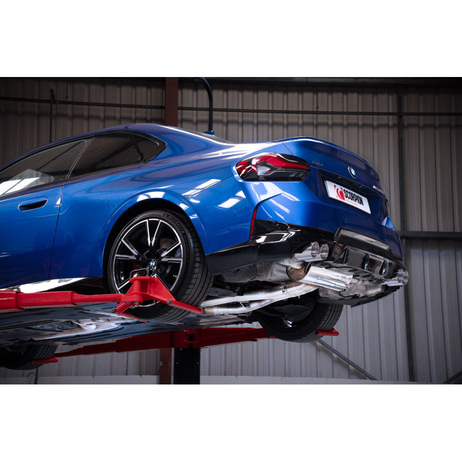 Sistema de escape trasero GPF para BMW M240i Scorpion (G42 B58)
