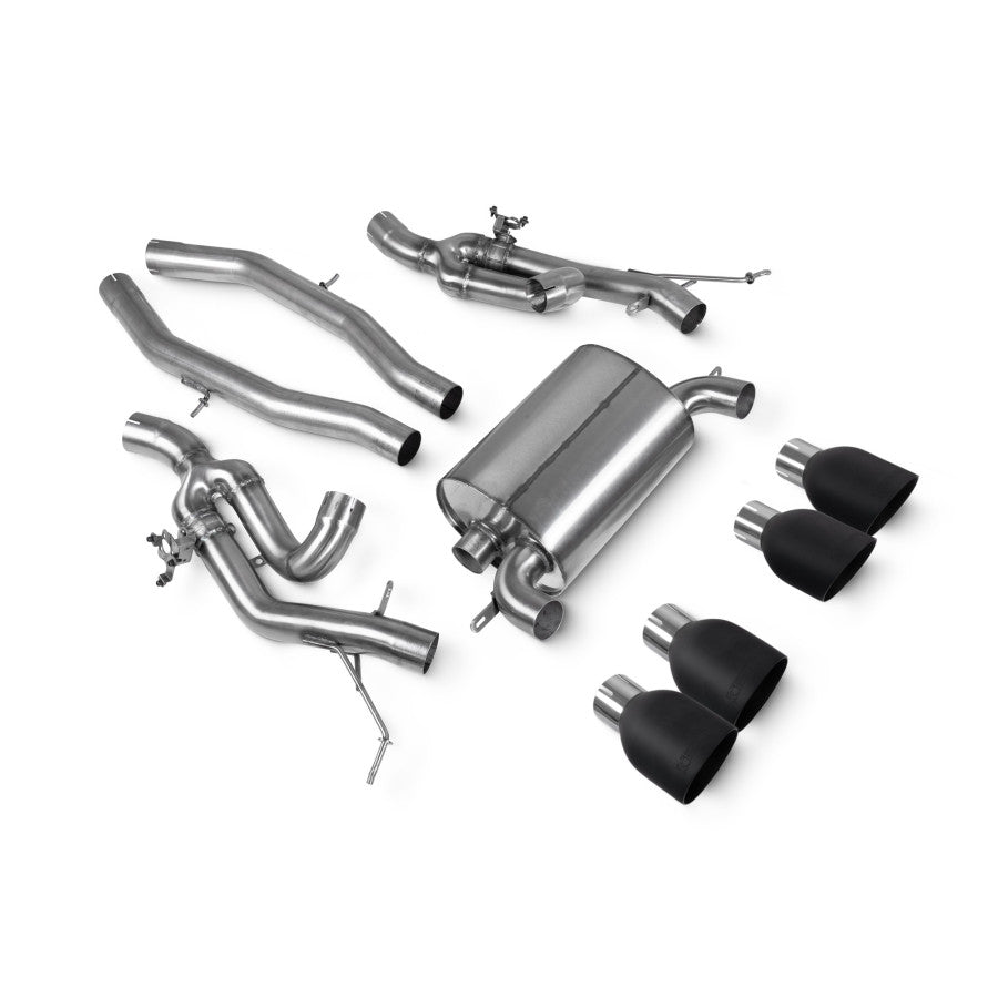 Sistema de escape medio con válvulas para BMW M2 G87 de Scorpion