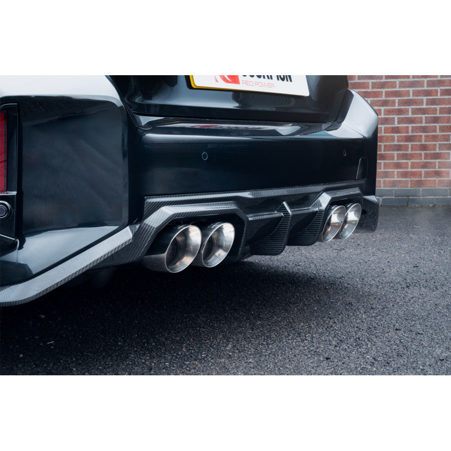 Sistema de escape medio con válvulas para BMW M2 G87 de Scorpion