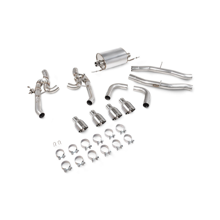 Sistema de escape medio con válvulas para BMW X3M Scorpion