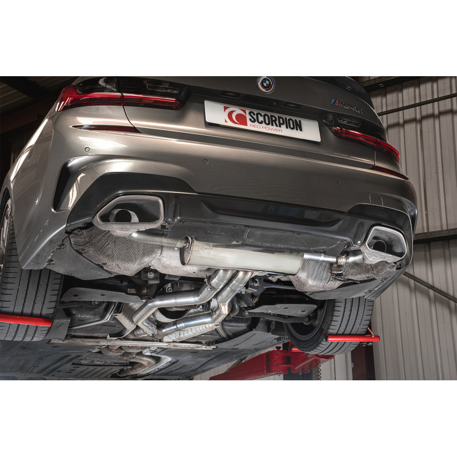 Sistema GPF-Back con válvulas para el Scorpion BMW G20 M340i X-Drive