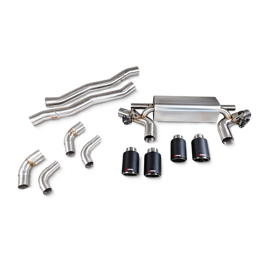 Scorpion BMW M5 G90/G99 GPF-Back Exhaust System With Valves