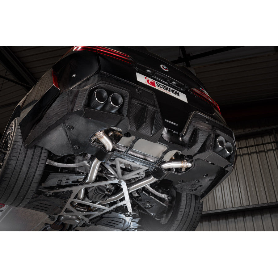 Scorpion BMW M5 G90/G99 GPF-Back Exhaust System With Valves