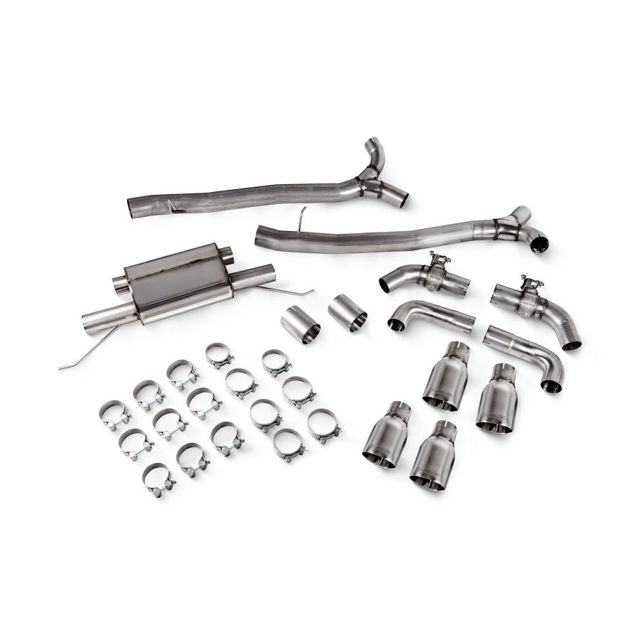 Sistema de escape medio con válvulas para BMW X3M Scorpion