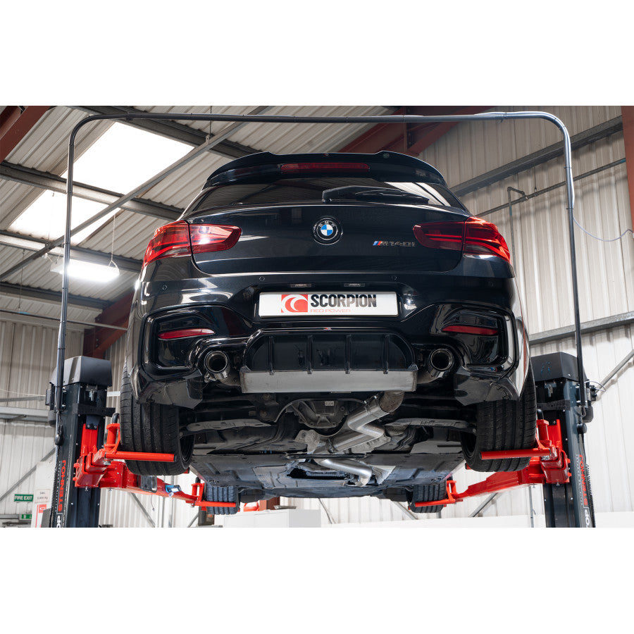 Scorpion BMW  M140i Non-GPF Model  OEM Resonator Delete/GPF Delete