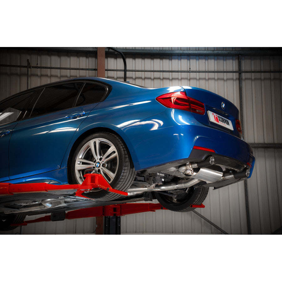 Scorpion BMW 340i F30 and 440i F32 Non Resonated Cat-Back Exhaust System