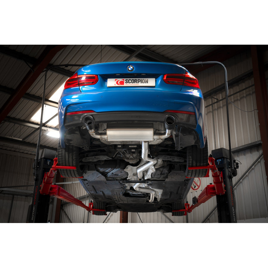 Scorpion BMW 340i F30 and 440i F32 Non Resonated Cat-Back Exhaust System