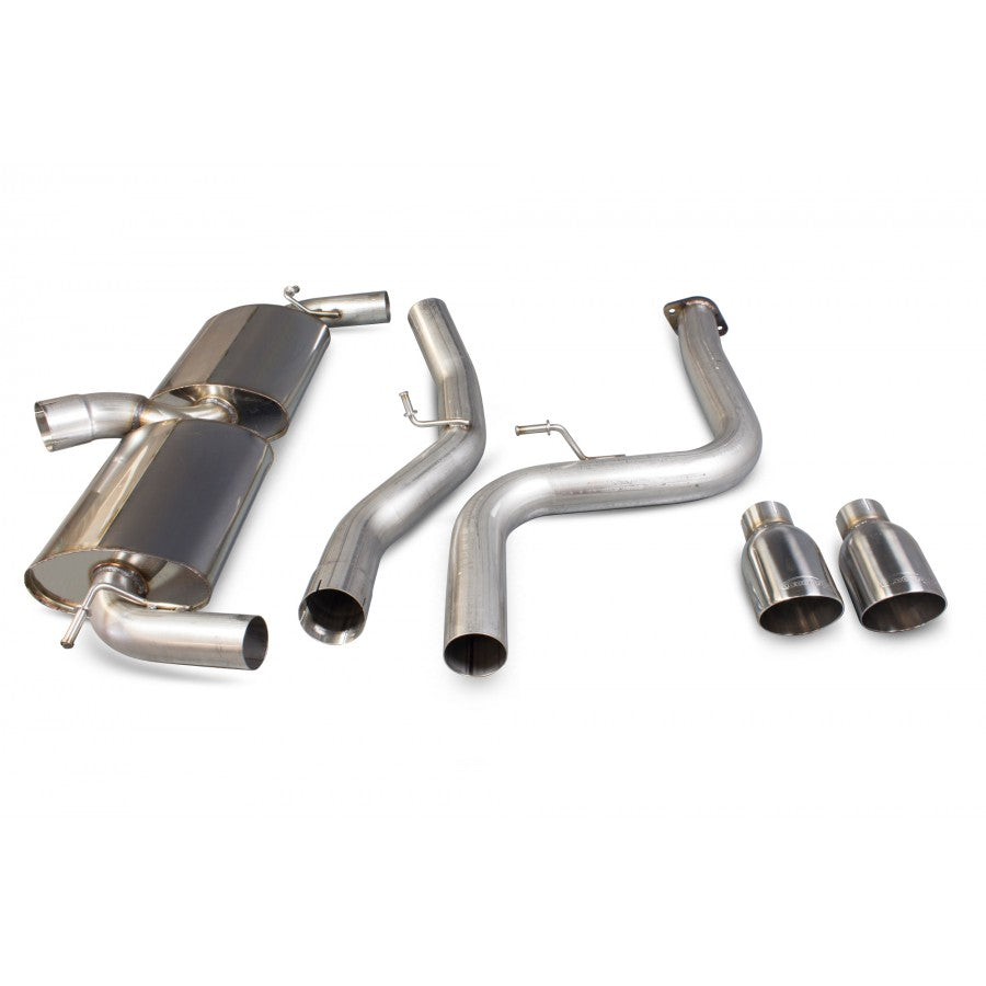 Scorpion Ford Focus ST225 3" Non-Resonated Cat-Back System