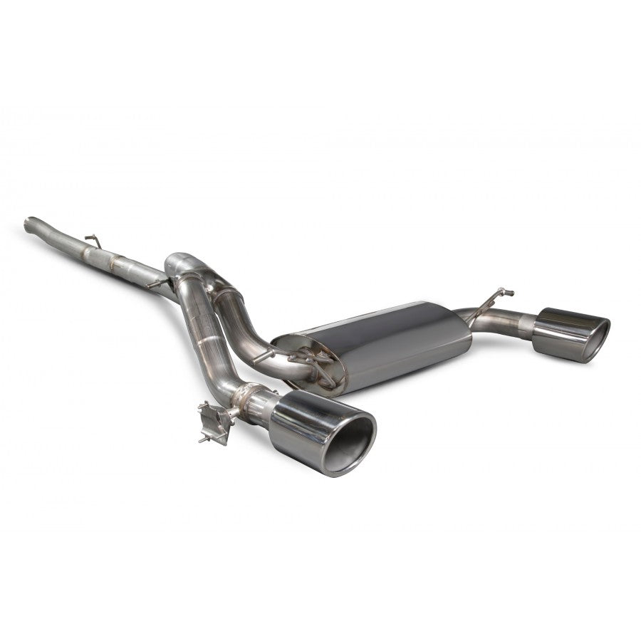 Scorpion Ford Focus RS MK3 Cat-Back System Valved