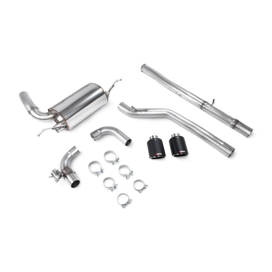 Sistema Cat-Back valvulado para Ford Focus RS MK3 Scorpion (más silencioso)