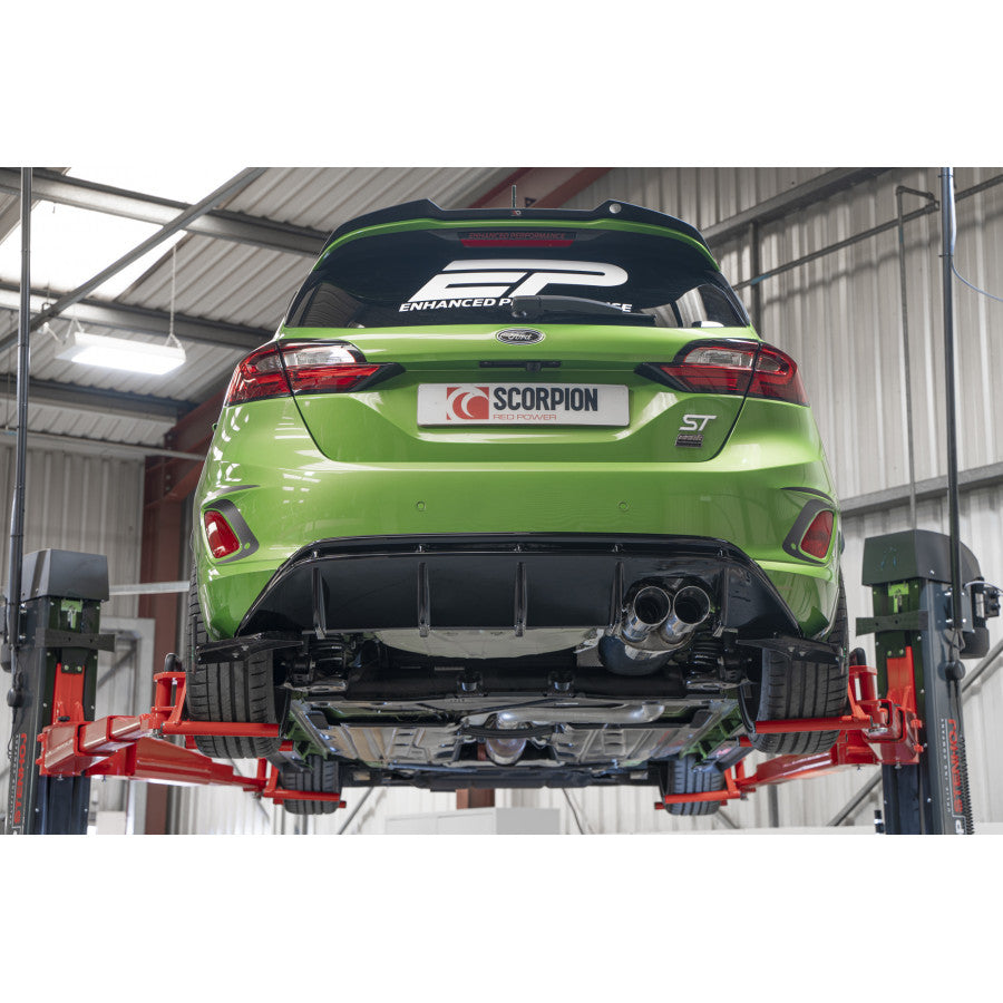 Scorpion Ford Fiesta ST Mk8 GPF-Back System Non-Valved