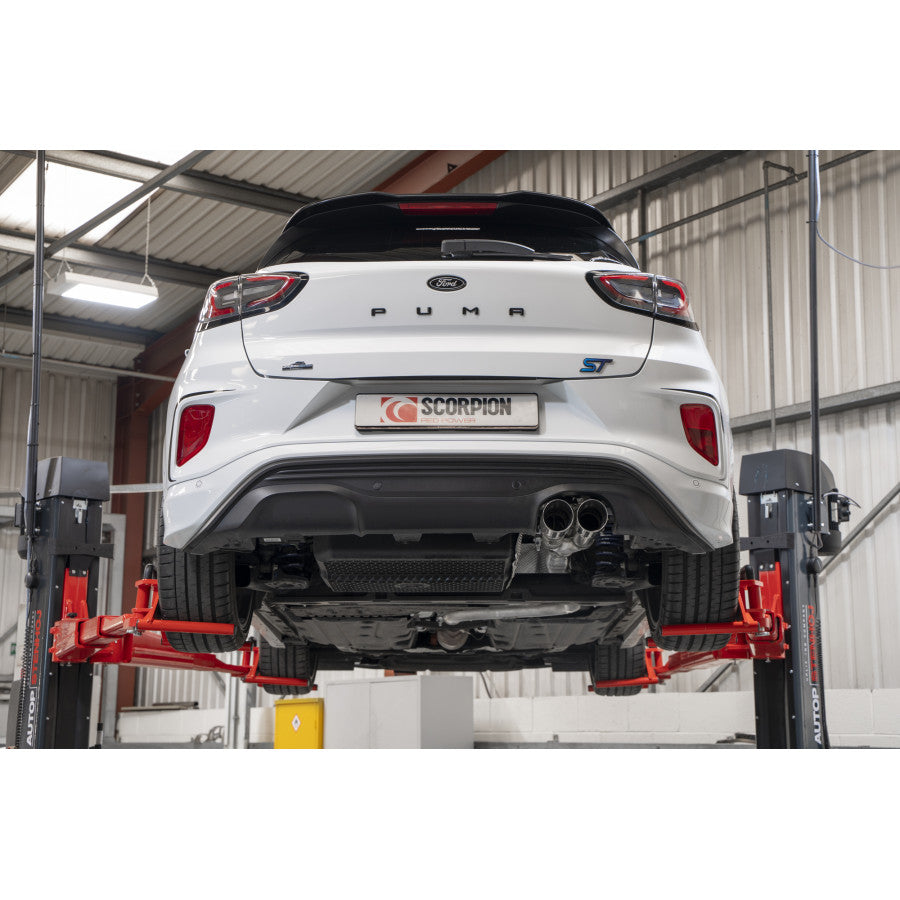 Système GPF-Back Scorpion Ford Puma ST Predator sans valve