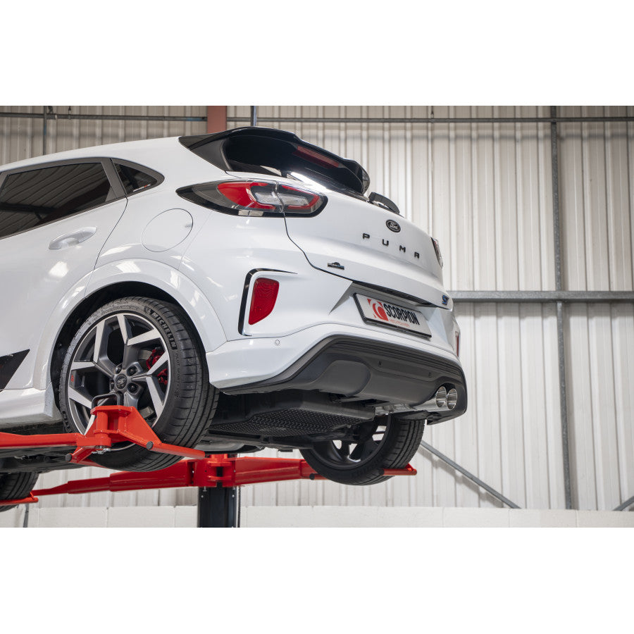 Système GPF-Back Scorpion Ford Puma ST Predator sans valve