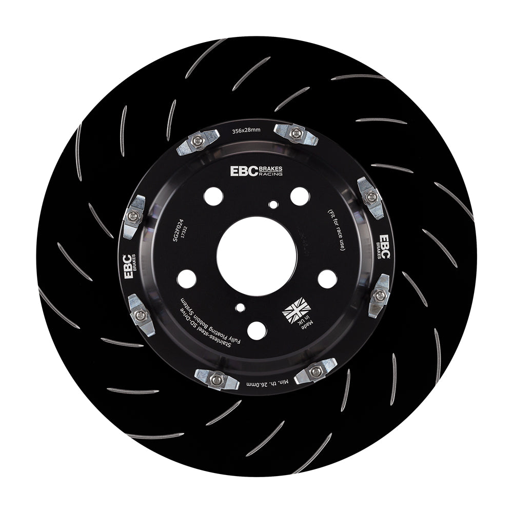 Disques de frein flottants avant EBC Racing pour Toyota GR Yaris + Corolla, 2 pièces, SG2F024