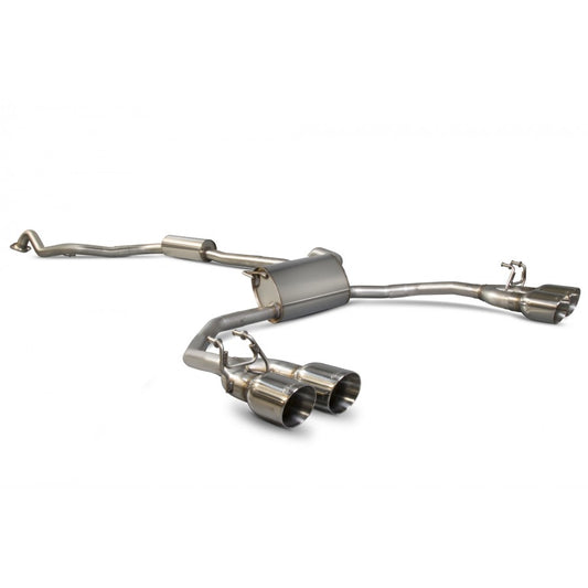 Scorpion Honda Civic Type R FK2 RHD Cat-Back Exhaust System