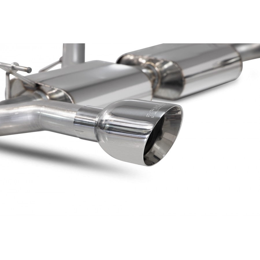 Sistema de escape trasero GPF del Hyundai i30N Fastback de Scorpion