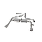 Sistema de escape trasero GPF del Hyundai i30N Fastback de Scorpion